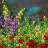 DIY Bead Embroidery Kit "Wild field"  5.9"x5.9" / 15.0x15.0 cm
