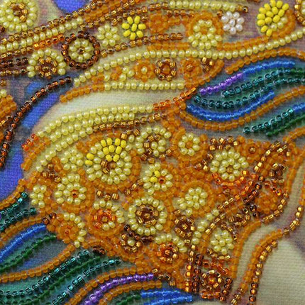 DIY Bead Embroidery Kit "Rivers of love" 13.4"x10.2" / 34.0x26.0 cm