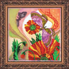 DIY Bead Embroidery Kit "May day" 12.6"x12.6" / 32.0x32.0 cm