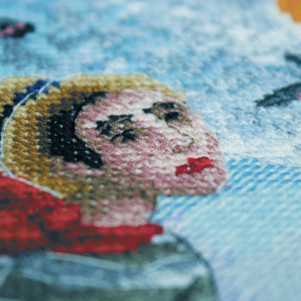 DIY Cross Stitch Kit "Love song" 15.7"x16.5"