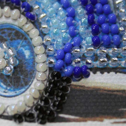 DIY Bead Embroidery Kit "Delage"  5.9"x5.9" / 15.0x15.0 cm