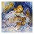 Canvas for bead embroidery "In the arms of an angel" 11.8"x11.8" / 30.0x30.0 cm