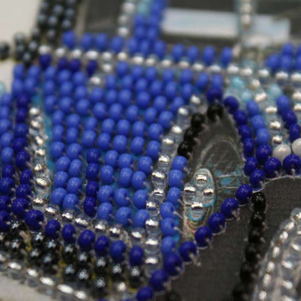 DIY Bead Embroidery Kit "Nevada"  5.9"x5.9" / 15.0x15.0 cm