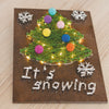 String Art Creative DIY Kit "Christmas tree" 7.5"x11.4" / 19.0x29.0 cm