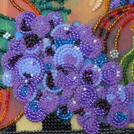 DIY Bead Embroidery Kit "Cornucopia" 19.7"x13.8" / 50.0x35.0 cm
