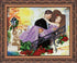 DIY Bead Embroidery Kit "White nights" 14.6"x11.8" / 37.0x30.0 cm