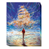 DIY Bead Embroidery Kit "Sky sail" 12.6"x15.7" / 32.0x40.0 cm