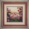 Canvas for bead embroidery "Fun in flowers" 7.9"x7.9" / 20.0x20.0 cm