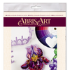 Beadwork kit for creating brooch "Amethyst iris"