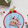 Counted Cross Stitch Kit "On the swing"