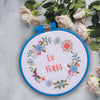 Counted Cross Stitch Kit "Be happy"