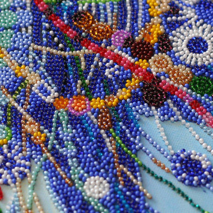 DIY Bead Embroidery Kit "Camel" 12.2"x12.2" / 31.0x31.0 cm