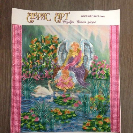 Canvas for bead embroidery "The Garden of Eden" 7.9"x7.9" / 20.0x20.0 cm