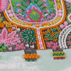 DIY Bead Embroidery Kit "Three elephants for happiness" 10.2"x18.1" / 26.0x46.0 cm