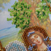 DIY Bead Embroidery Kit "Holy Trinity" 14.6"x11.8" / 37.0x30.0 cm
