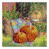 Canvas for bead embroidery "Rich pumpkins" 11.8"x11.8" / 30.0x30.0 cm