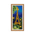 DIY Cross Stitch Kit "Paris" 4.3"x10.2"