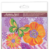 DIY Bead Embroidery Kit "Amazing flowers"  5.9"x5.9" / 15.0x15.0 cm