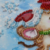 DIY Bead Embroidery Kit "Winter miracle"  5.9"x5.9" / 15.0x15.0 cm