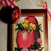 DIY Bead embroidery postcard kit "Easter – 5"