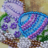 DIY Bead Embroidery Kit "Holy holiday"  5.9"x5.9" / 15.0x15.0 cm