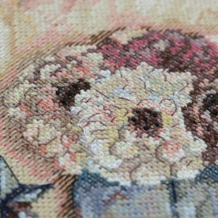 DIY Cross Stitch Kit "Warm at home" 9.8"x15.0"