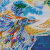 DIY Bead Embroidery Kit "Bluebird of happiness" 16.9"x12.2" / 43.0x31.0 cm