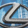 DIY Bead Embroidery Kit "LEXUS"  5.9"x5.9" / 15.0x15.0 cm