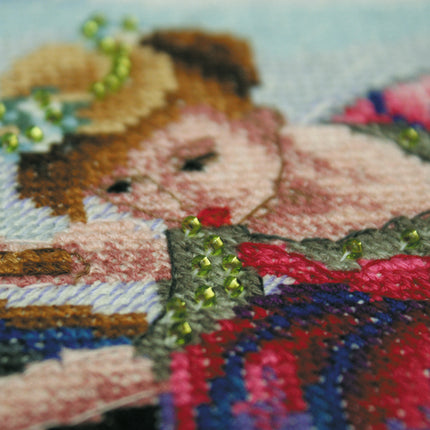 DIY Cross Stitch Kit "Love song" 15.7"x16.5"