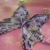 DIY Bead Embroidery Kit "Butterfly" 12.6"x16.9" / 32.0x43.0 cm