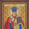 DIY Bead Embroidery Kit "St. Nicholas the Miracle" 11.0"x13.0" / 28.0x33.0 cm