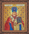 DIY Bead Embroidery Kit "St. Nicholas the Miracle" 11.0"x13.0" / 28.0x33.0 cm