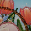DIY Bead Embroidery Kit "Happy Easter"  5.9"x5.9" / 15.0x15.0 cm