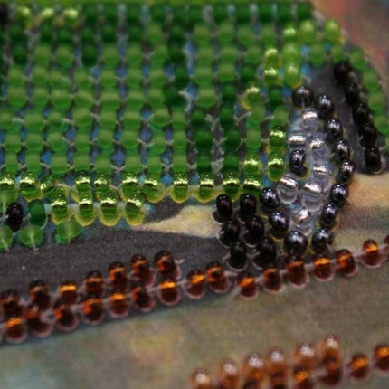 DIY Bead Embroidery Kit "Rolls-Royce"  5.9"x5.9" / 15.0x15.0 cm