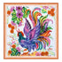 DIY Bead Embroidery Kit "Petricovs painting"  5.9"x5.9" / 15.0x15.0 cm