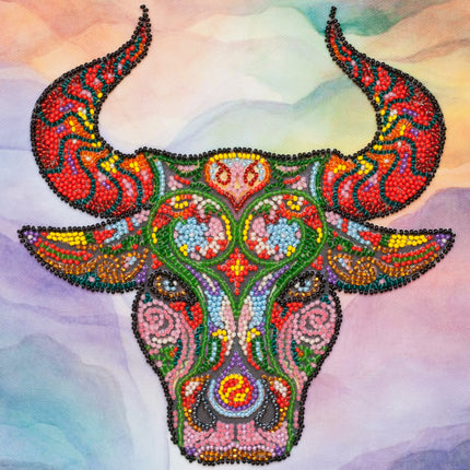 DIY Bead Embroidery Kit "Bull"