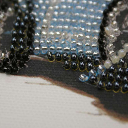 DIY Bead Embroidery Kit "ADR Bergmeister"  5.9"x5.9" / 15.0x15.0 cm
