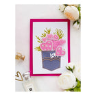 DIY kit postcard 3D for embroidery with beads 