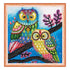 DIY Bead Embroidery Kit "Night couple"  5.9"x5.9" / 15.0x15.0 cm