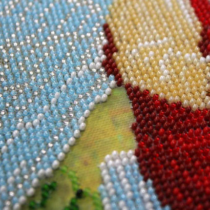 DIY Bead Embroidery Kit "Holy Trinity" 14.6"x11.8" / 37.0x30.0 cm
