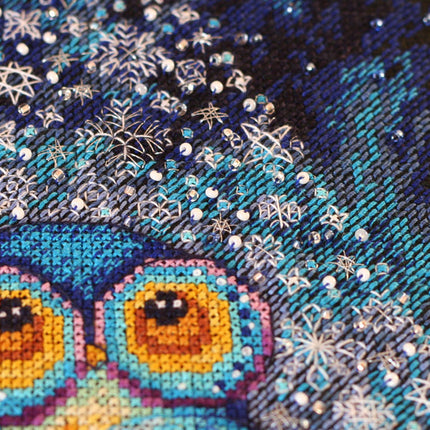 DIY Cross Stitch Kit "Magic night" 7.1"x9.4"