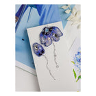 Beadwork kit for creating brooch 