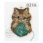 DIY Cross stitch kit on wood 