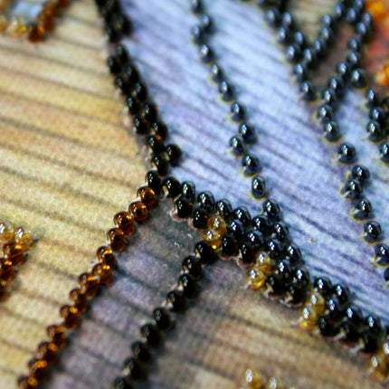 DIY Bead Embroidery Kit "Water-mill" 20.1"x12.6" / 51.0x32.0 cm