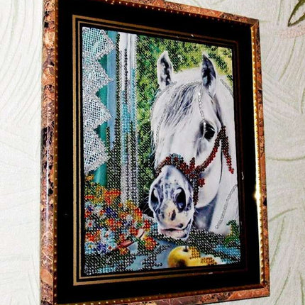 Canvas for bead embroidery "Treats" 7.9"x7.9" / 20.0x20.0 cm