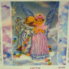 Canvas for bead embroidery "Cupids" 7.9"x7.9" / 20.0x20.0 cm