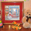 Canvas for bead embroidery "Toy Shop" 7.9"x7.9" / 20.0x20.0 cm