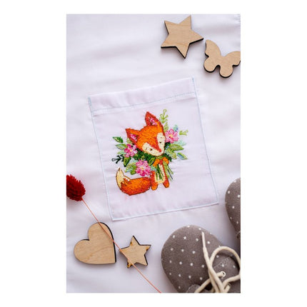 Cross stitch patch kit "Bouquet"