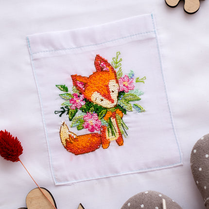 Cross stitch patch kit "Bouquet"
