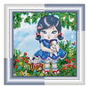 DIY Bead Embroidery Kit "Betty"  5.9"x5.9" / 15.0x15.0 cm